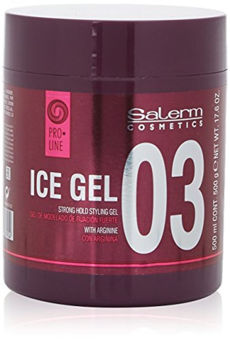 Lugares Salerm Cosmetics Ice Strong Hold Styling Gel Fijador