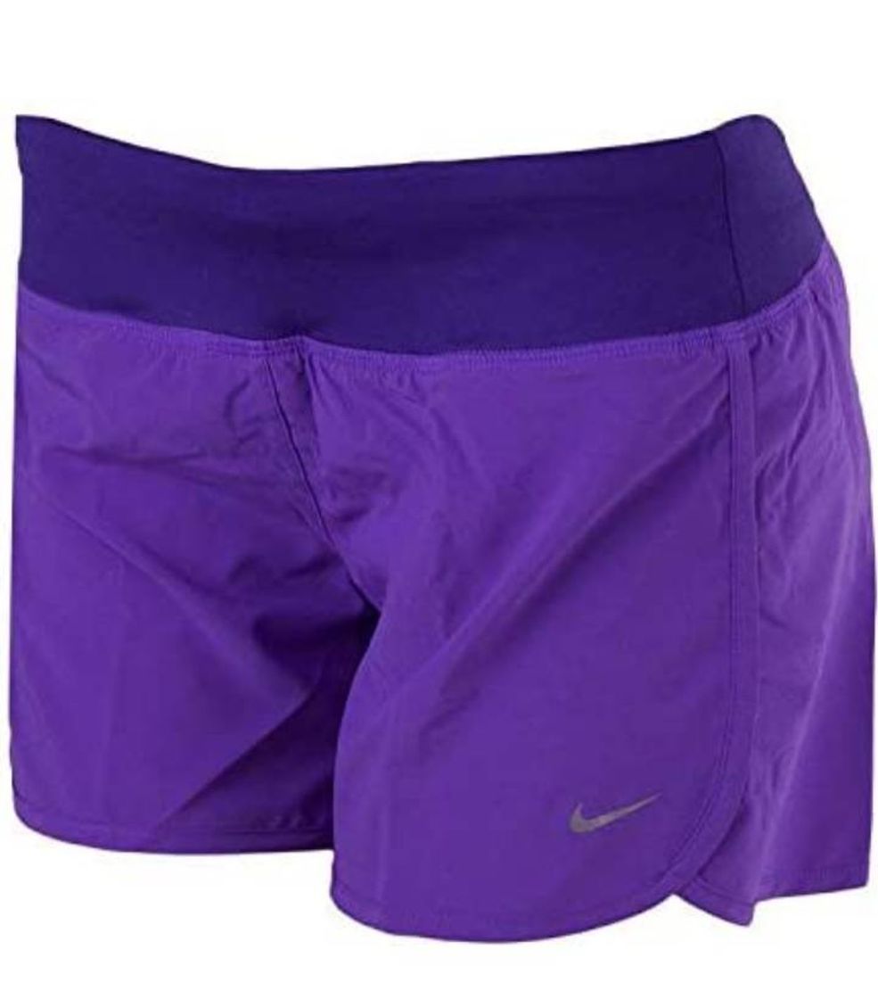 Moda Shorts Nike New 4" Rival Roxo Feminino

