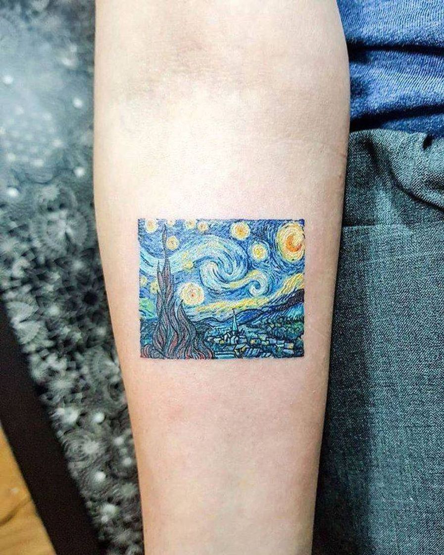 Fashion Tattoo van Gogh