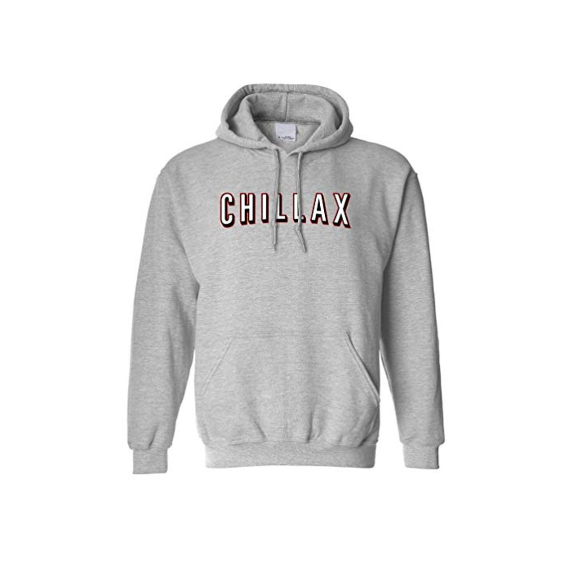 Fashion TV and Chill Hoodie Chillax Stylised Text Slogan Hooded Jumper - Hoodie