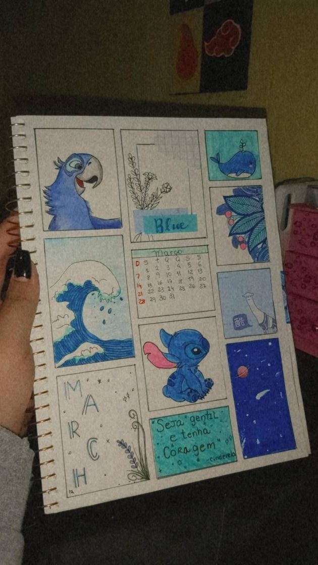 Moda Inspiração para Bullet Journal 