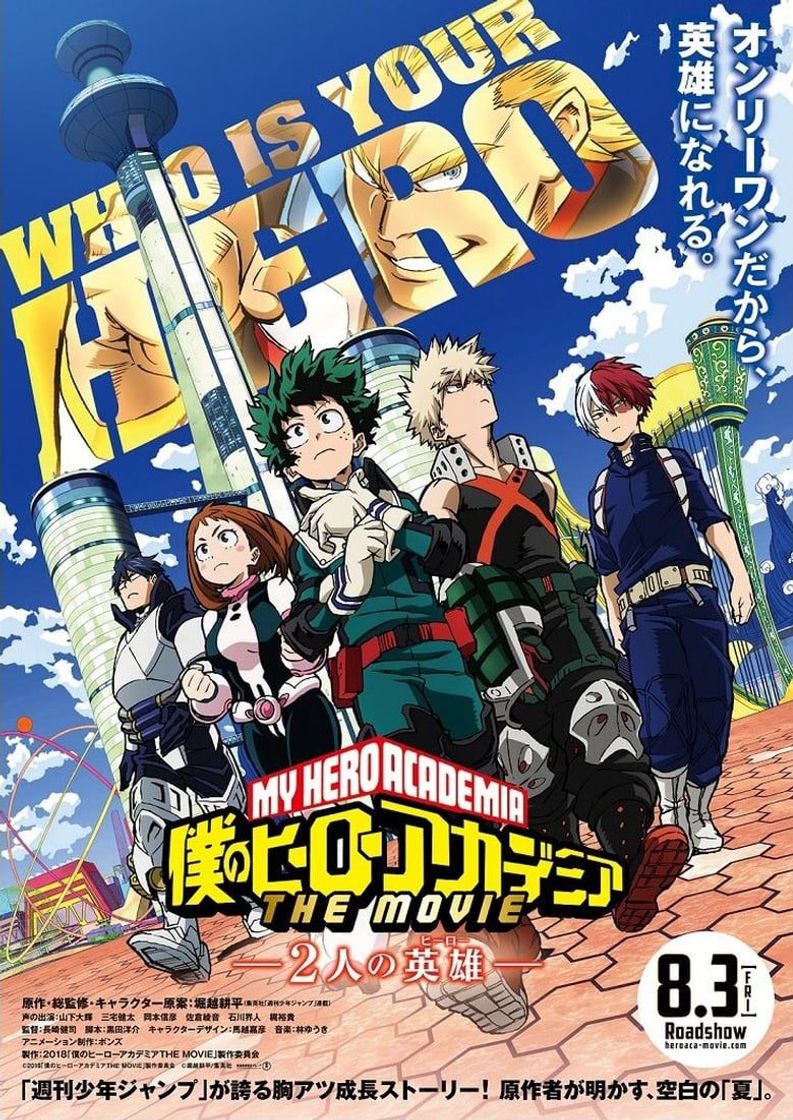 Serie Boku no Hero Academia - anime/movie -