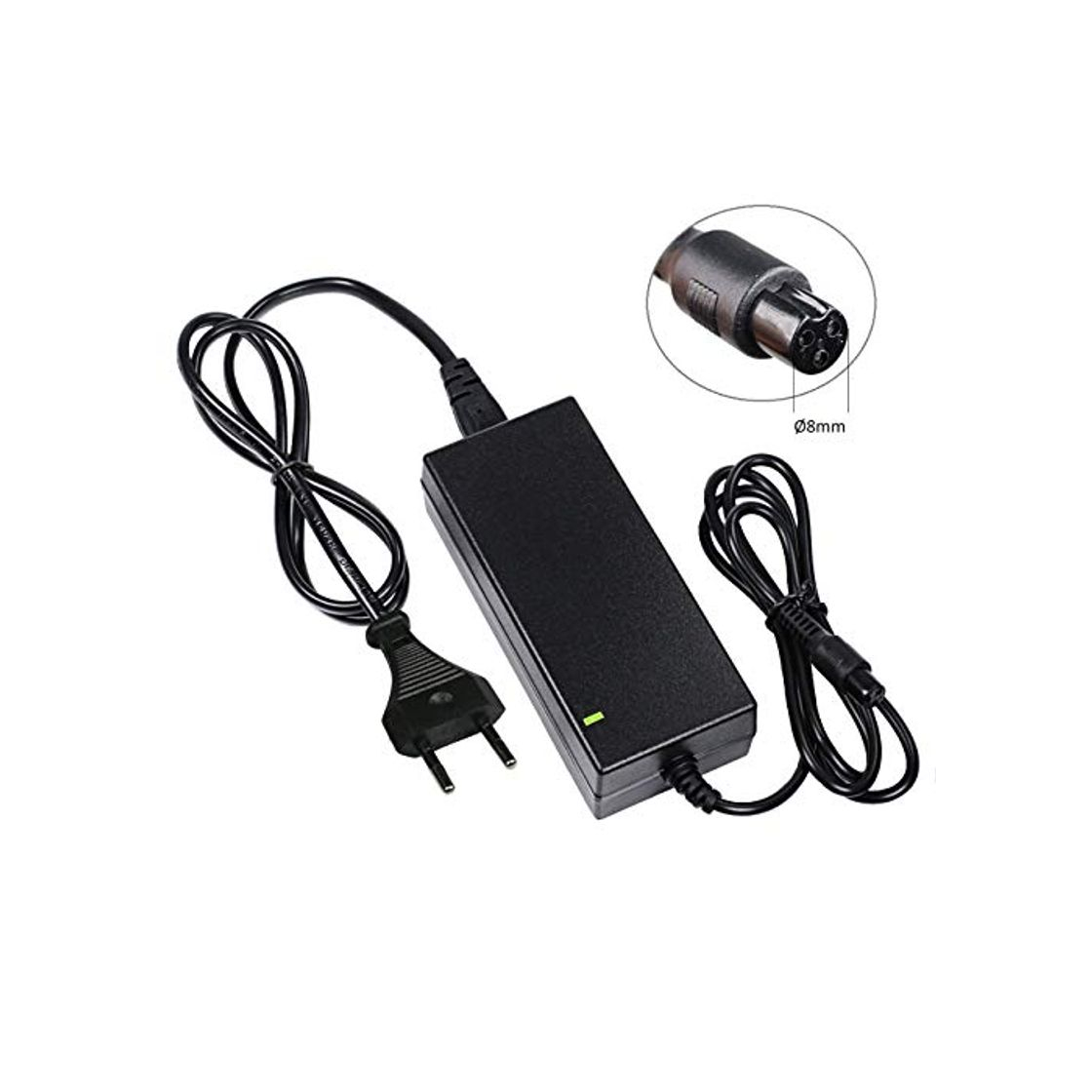 Social CARGADOR HOVERBOARD 42V 2A CON CONECTOR 3 PINES 8mm