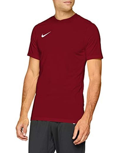 Nike Park VI Camiseta de Manga Corta para hombre, Rojo
