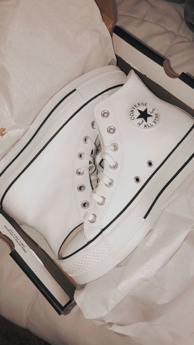 Fashion Chuck Taylor All Star Platform Leather