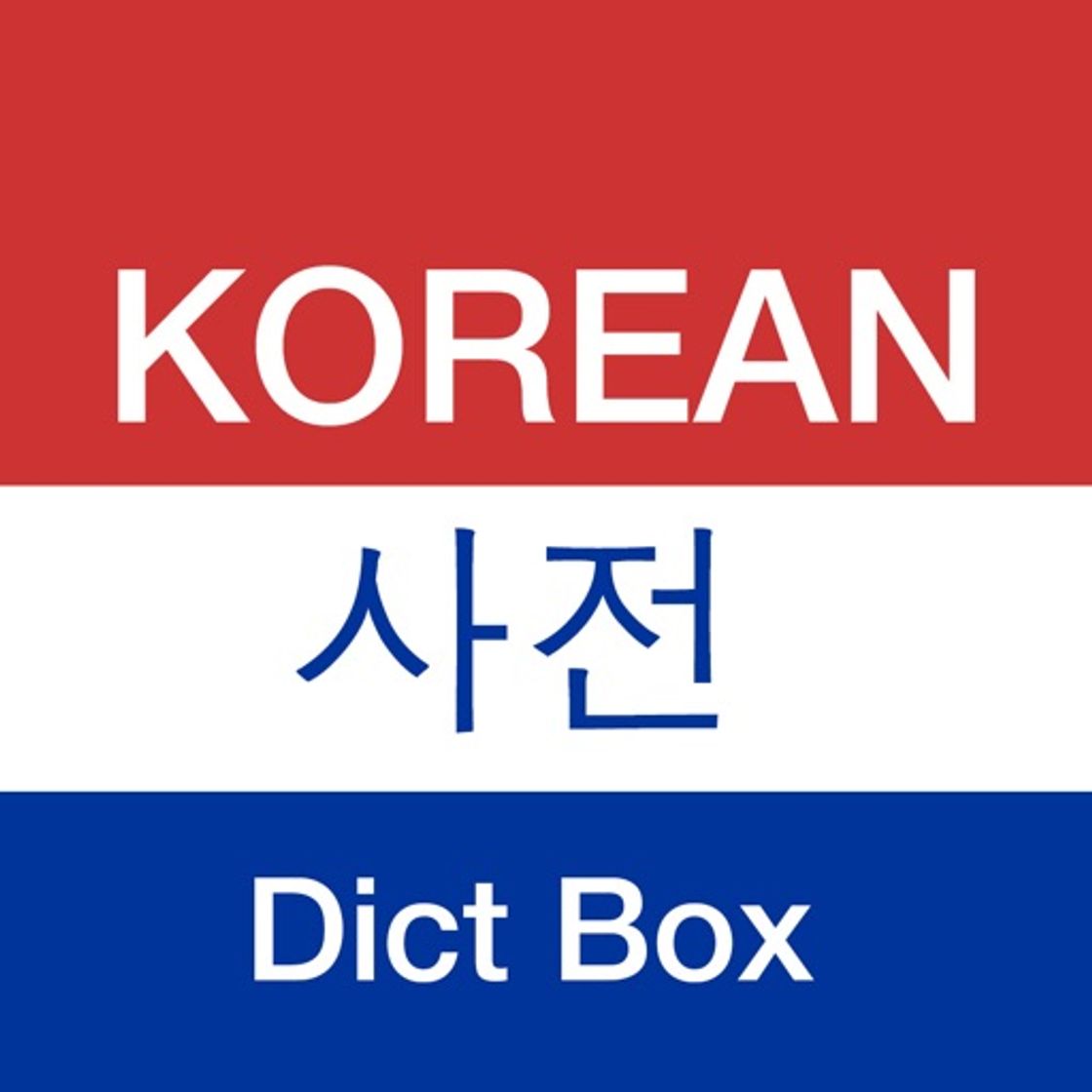 App Korean Dictionary - Dict Box