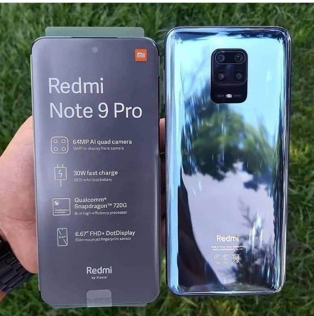 Social Redmi note 9 pro 128 GB 6RAM 