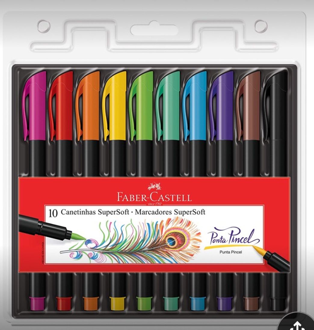 Moda Caneta Ponta Pincel, Faber-Castell