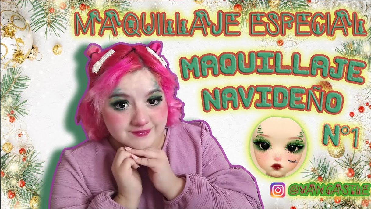 Fashion YT CrazyPolitha: Maquillaje Navideño #1