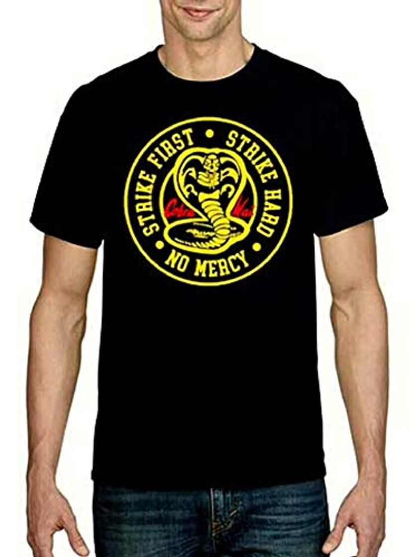 Moda RUL Camiseta Cobra Kai, Serie DE Karate,TV Karate Kit 100% Algodon para