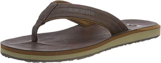 Quiksilver Carver Nubuck-Sandals For Men, Zapatos de Playa y Piscina para Hombre,