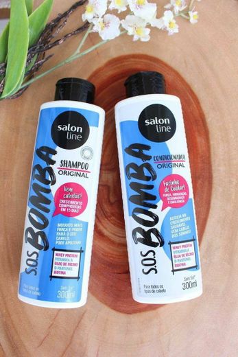 Shampoo e Condicionador S.O.S Bomba!-Salon Line