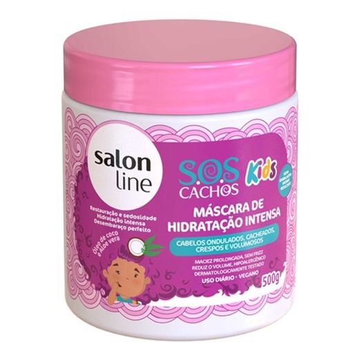 Máscara de hidratação S.O.S cachos KIDS- Salon Line