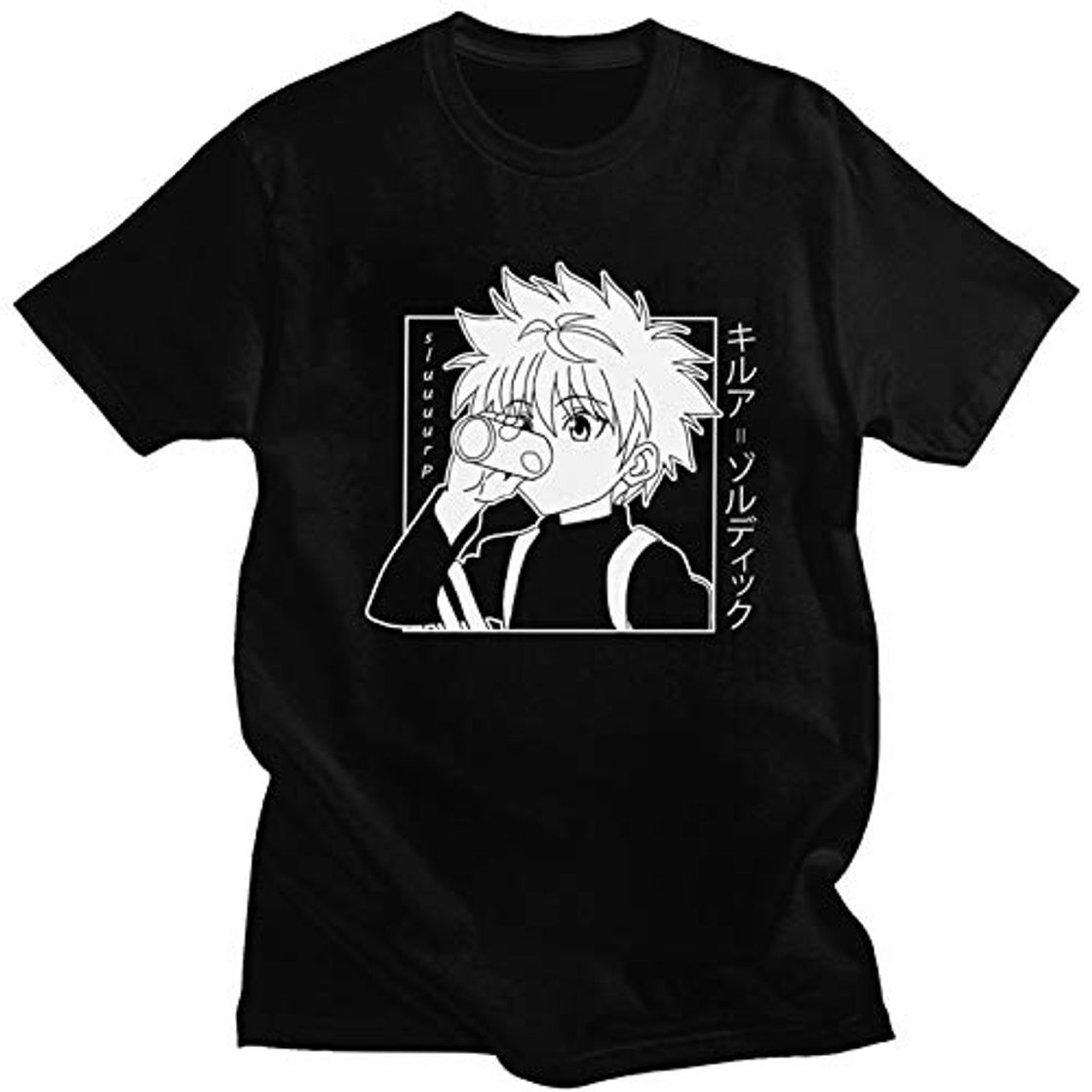 Productos Hunter x Hunter Camiseta Anime Killua Gon Hisoka Camiseta de Manga Corta Camisetas de Dibujos Animados para Hombres y Mujeres