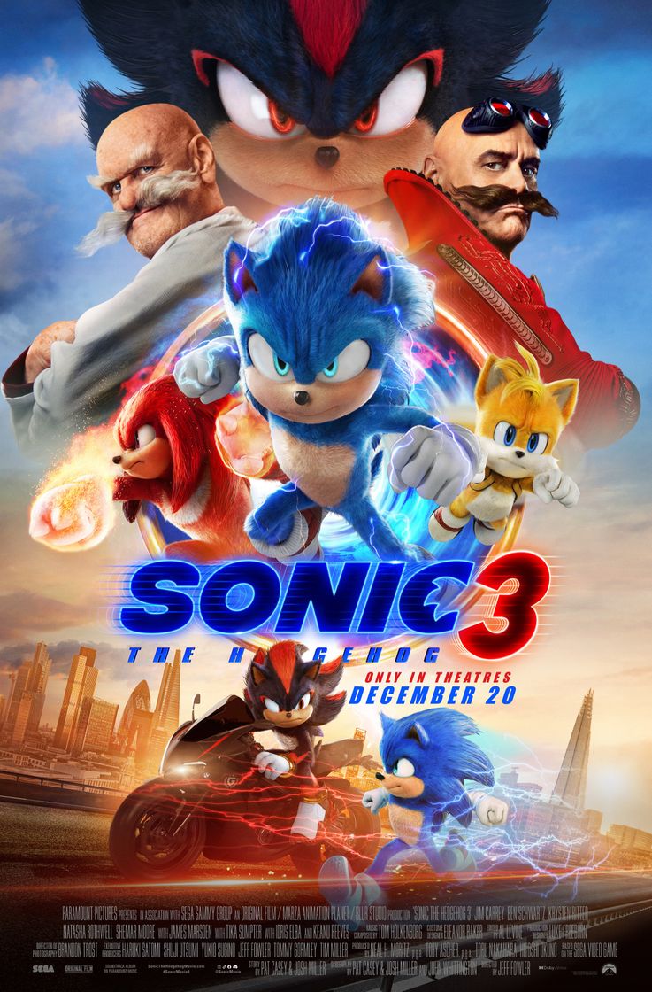 Película Sonic 3: La película