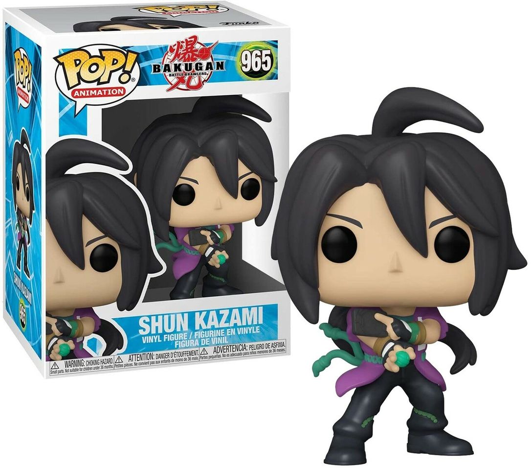 Juego Figura Funko Bakugan Shun Kazanu

