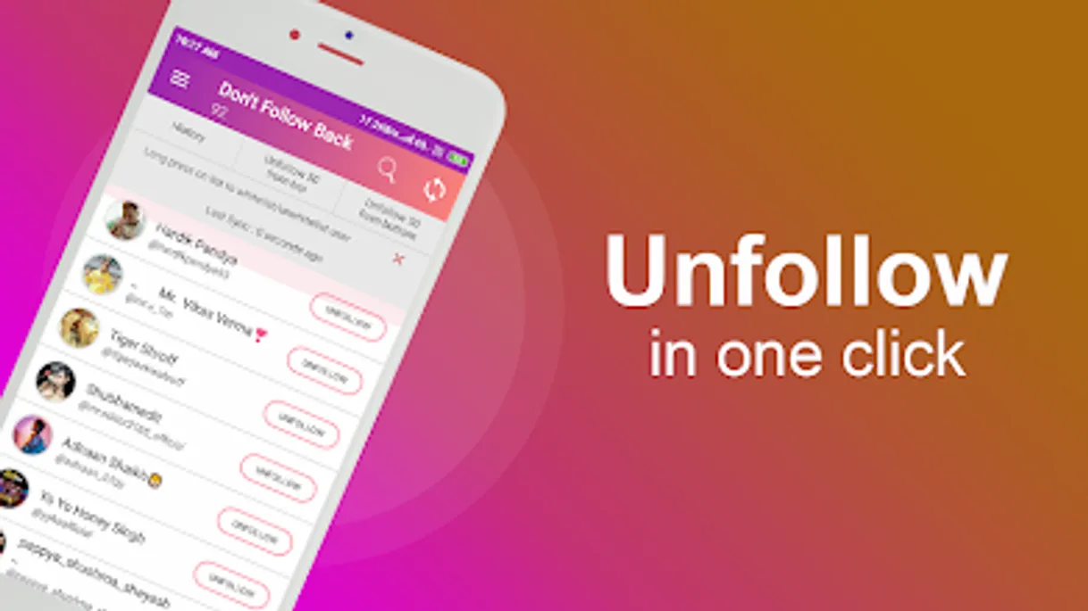 Moda Unfollowers - Apps on Google Play