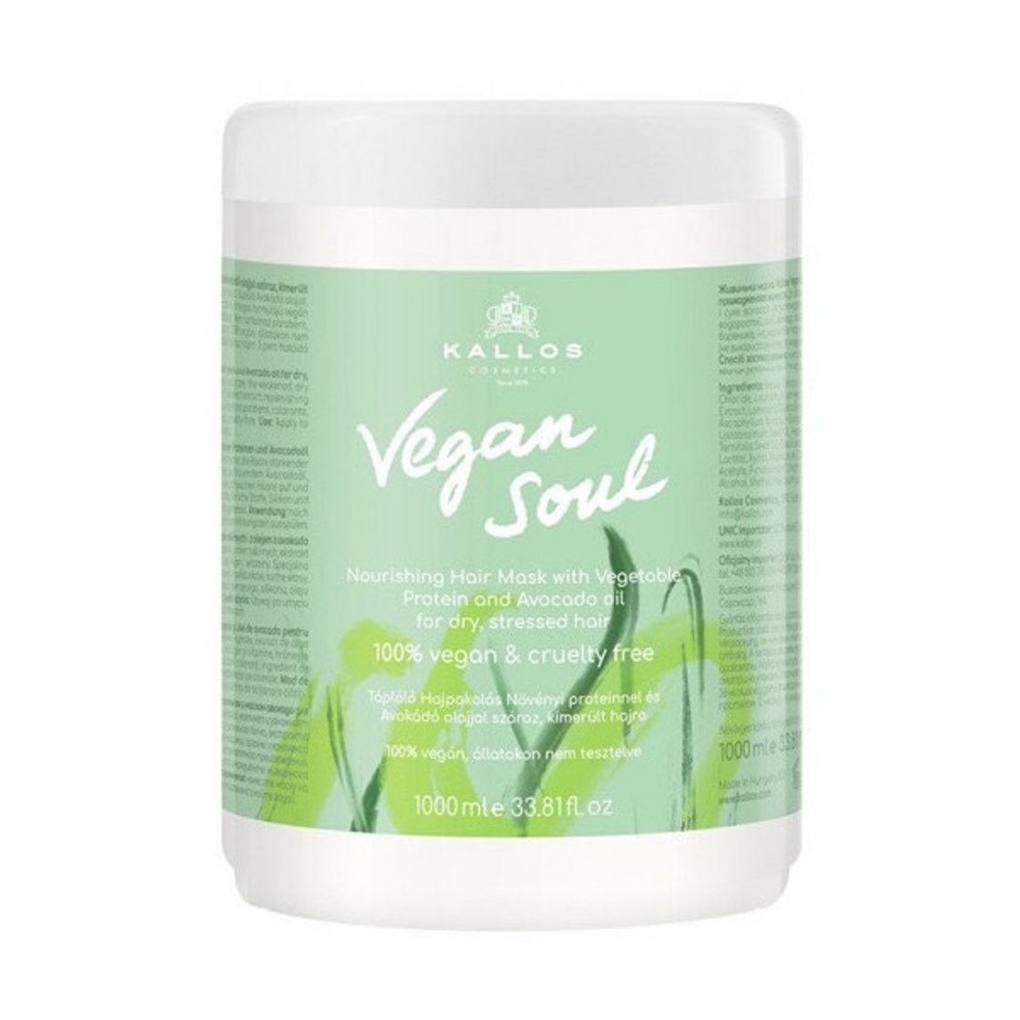 Producto KALLOS Vegan Soul Mascarilla Nutritiva