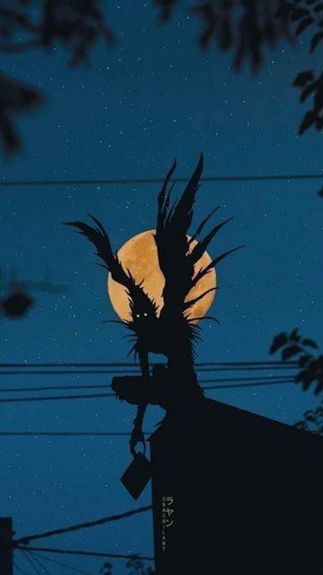 Wallpaper ryuck (death note)