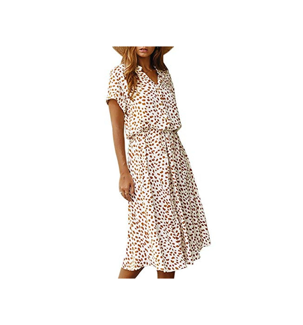 Social Vestido Mujer Bohemio Largo Verano Playa Fiesta Floral