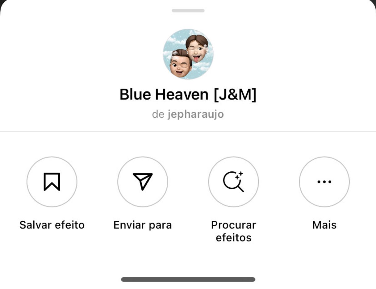 Moda efeito insta