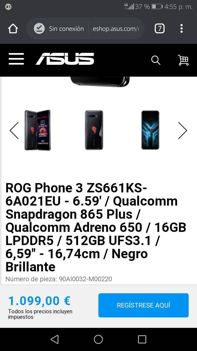 Moda Rog phone 3