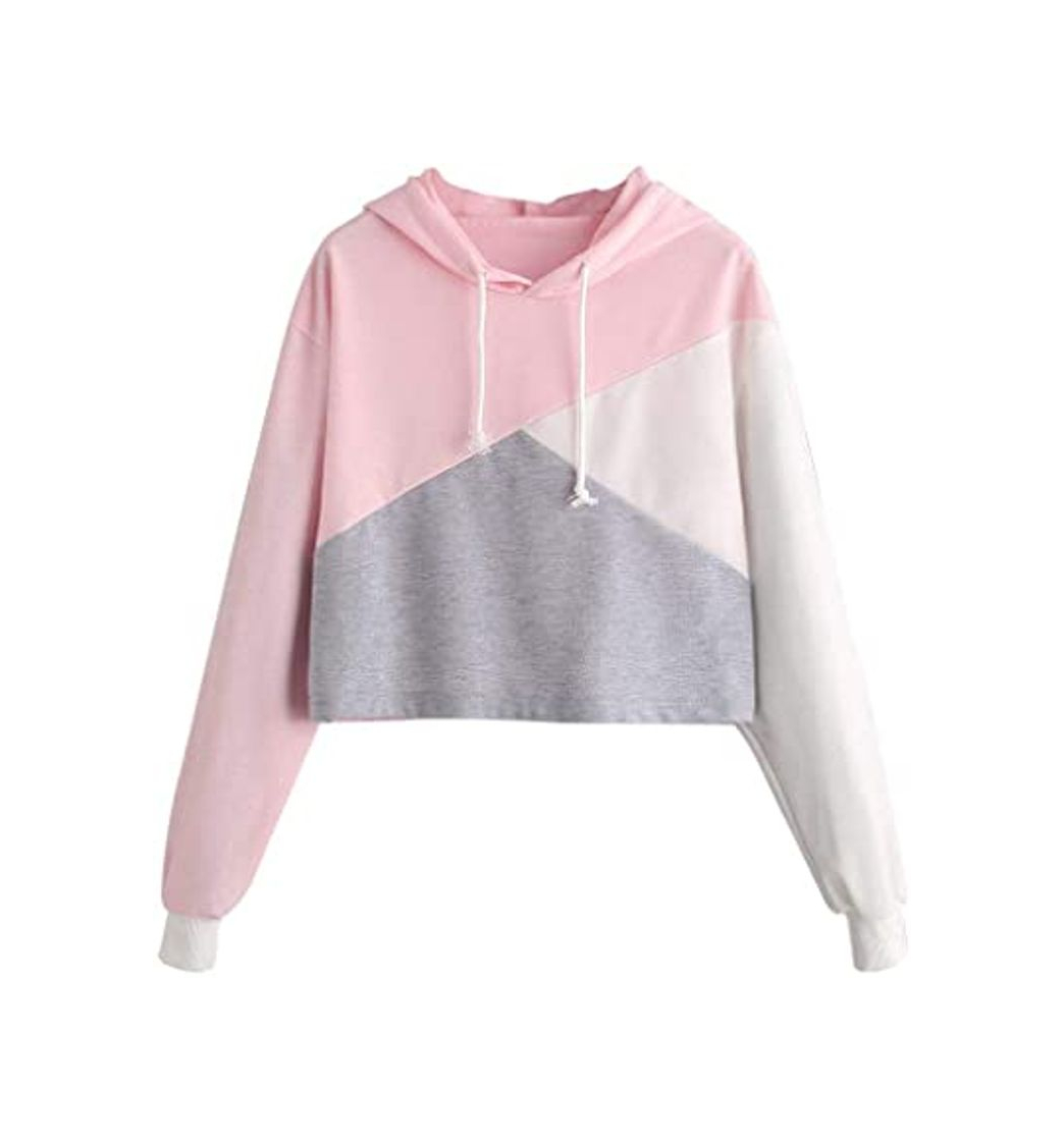 Fashion ZJSWCP Sudadera Womens Casual Manga Larga Sudadera con Capucha Sudadera Blusa Tops