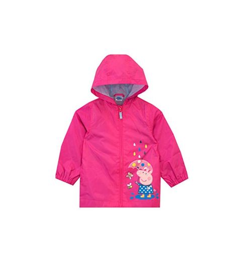 Peppa Pig Impermeable para niñas Rosa 6