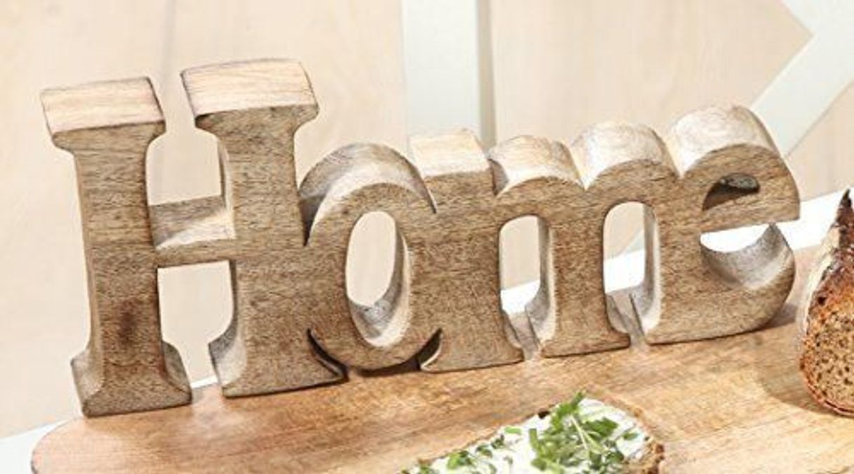 Elemento de la categoría hogar Letras de madera"Home" 25cm