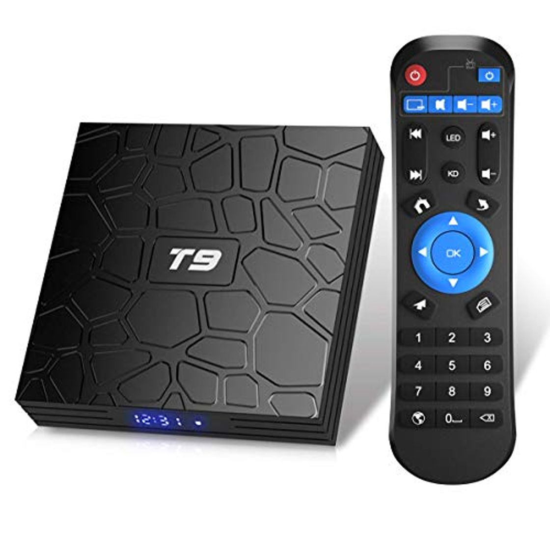 Social Android TV Box, T9 Android 9.0 TV Box 2GB RAM