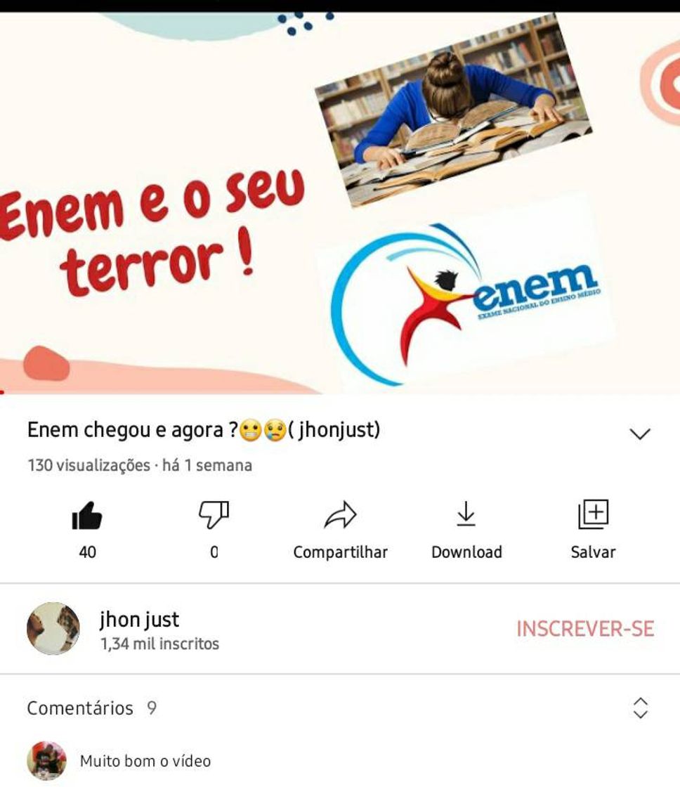 Social Canal no YouTube 