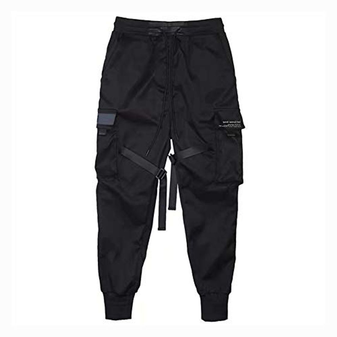 Product diirm Pantalones Cargo para Hombre Cintas Harem Joggers Pantalones de Hip Hop Harajuku Pantalones Deportivos