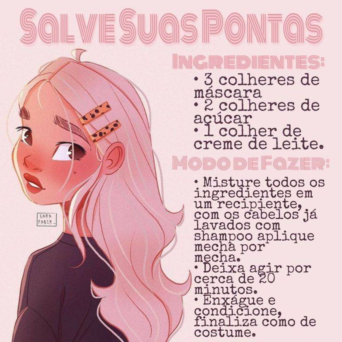 Moda Salve suas pontas