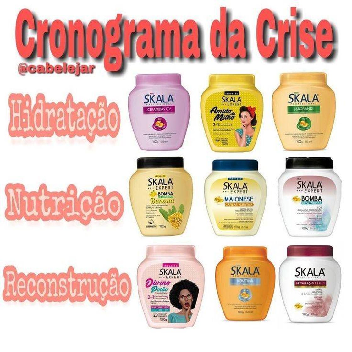 Moda Cronograma com Skala