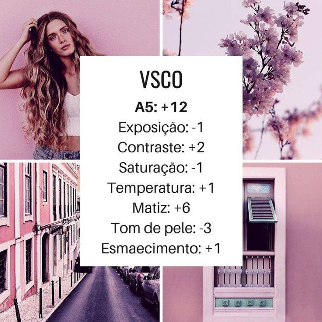 Moda Preset VSCO