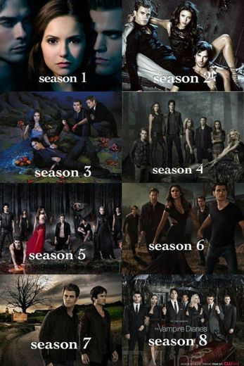 Capas durante as temporadas! 