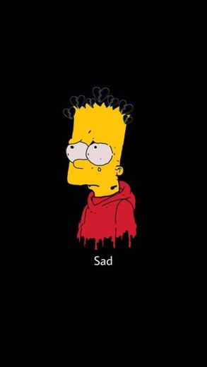 Wallpaper Sad Bart