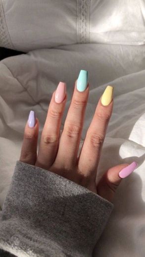 Nails - uñas coloridas 