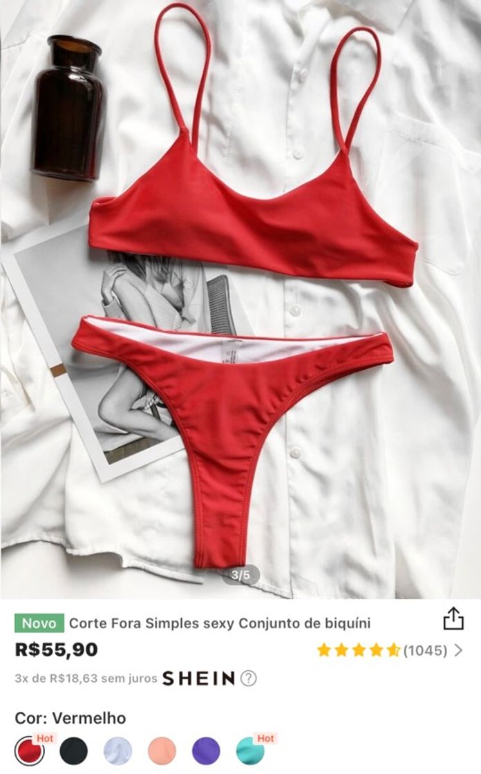 Moda vermelho 