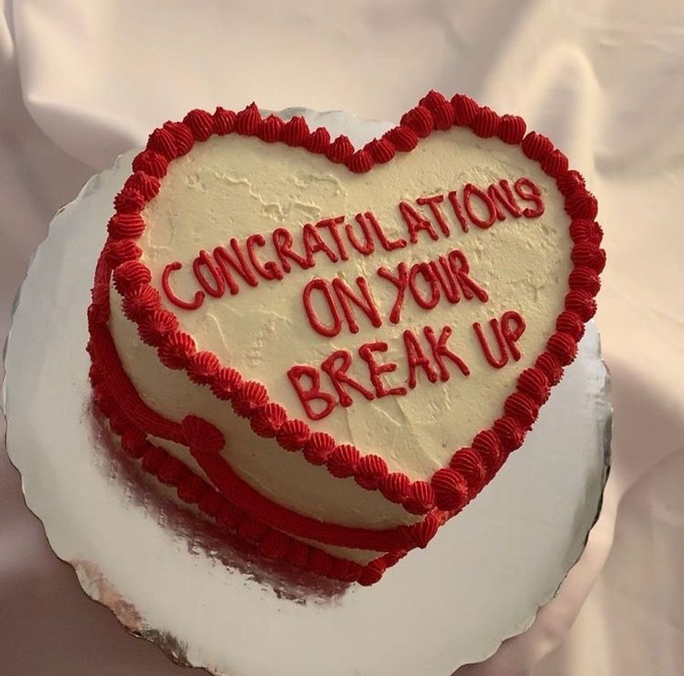 ✨ Breakup cake ✨