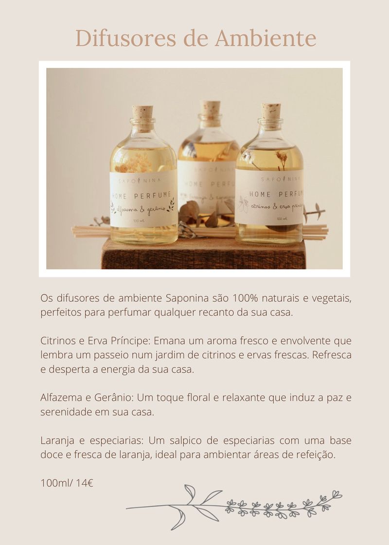 Product Difusores de Ambiente