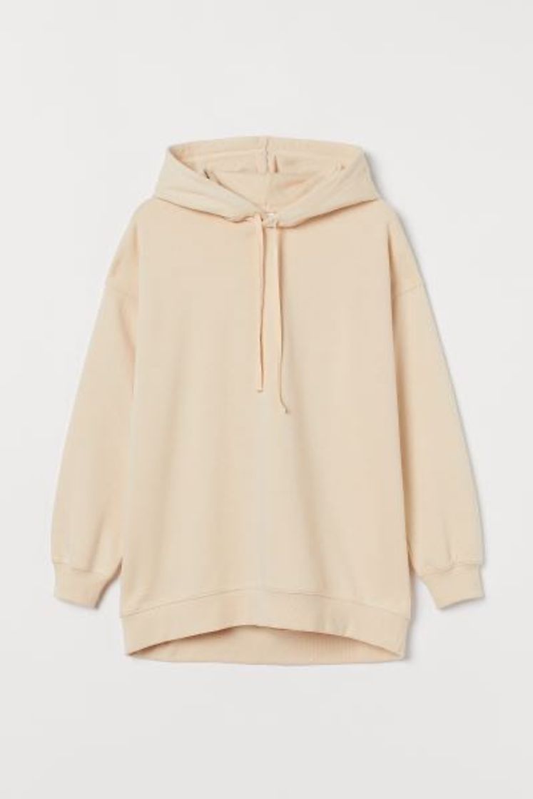 Social Camisola oversize em algodão - Bege claro - SENHORA