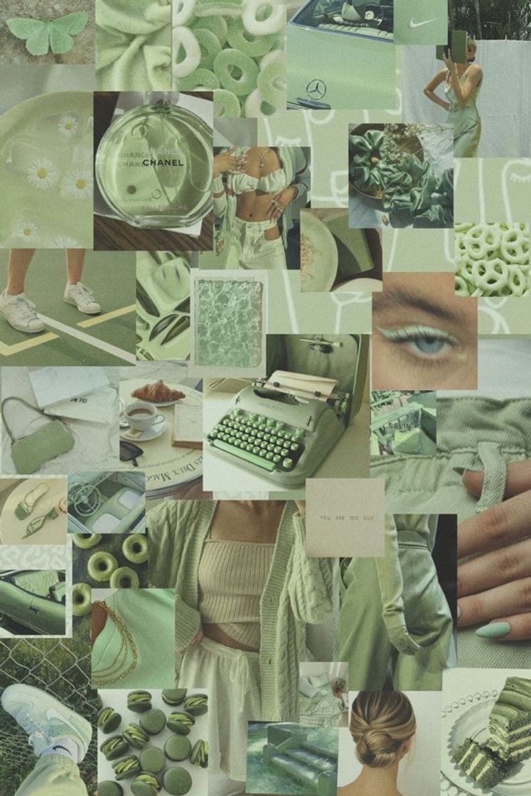 Moda Collage Wallpaper 2 💚