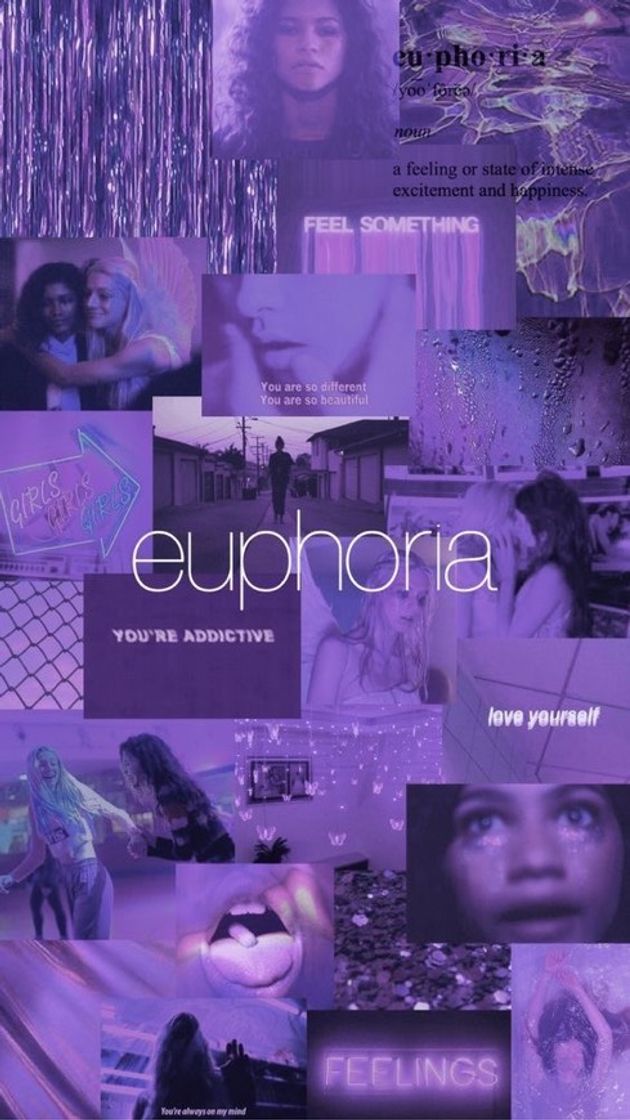 Moda Euphoria Collage Wallpaper ☔️