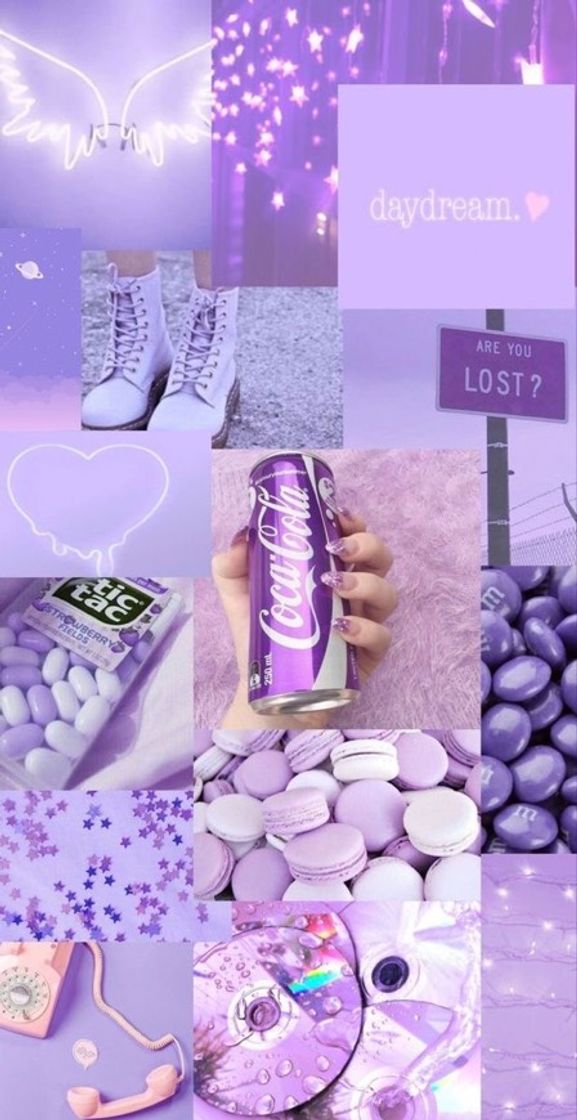 Moda Collage Wallpaper 💜