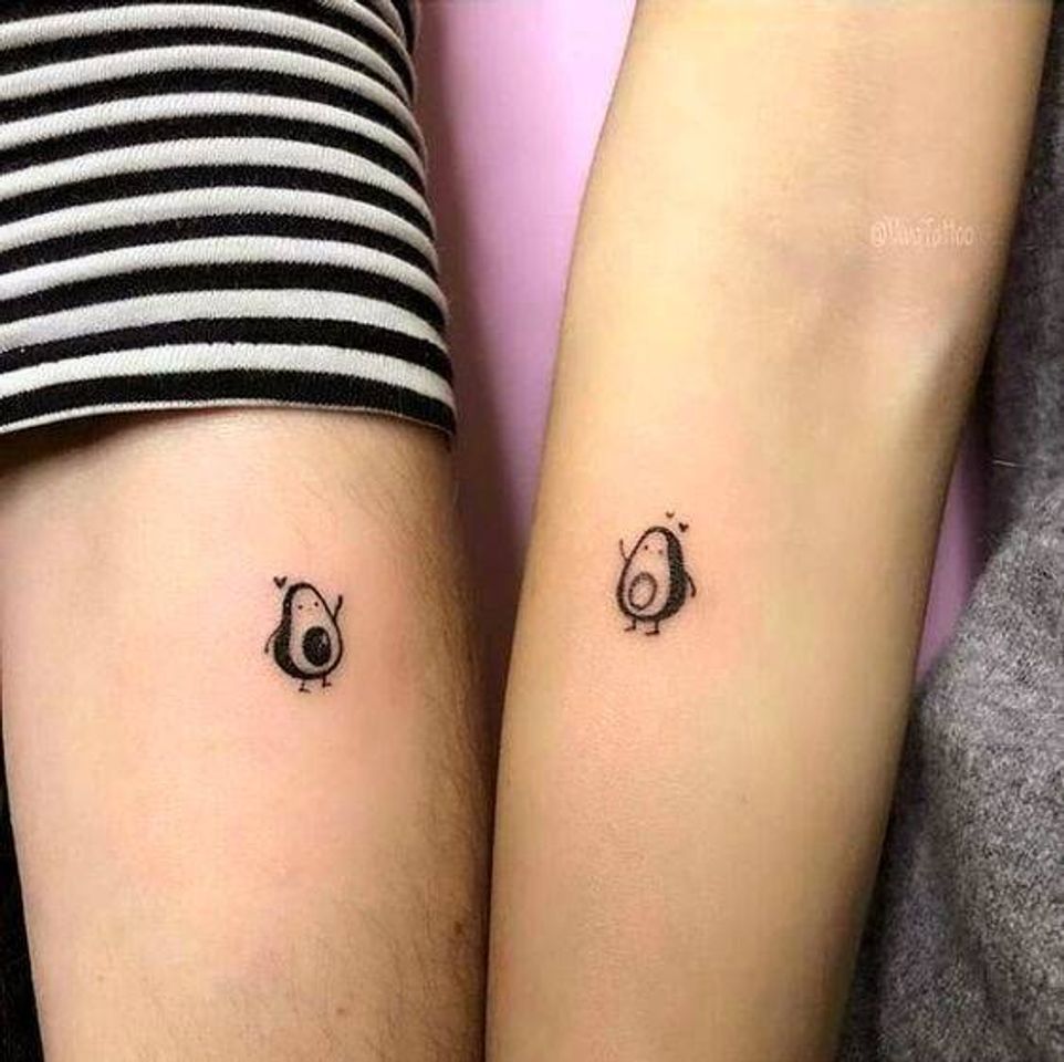 Moda Tatuagem de casal❤