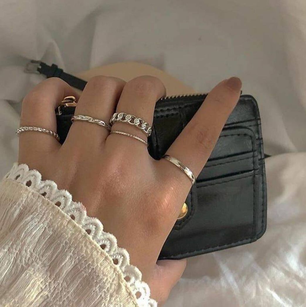 Fashion Omont 6 Piezas Plata Pulseras para Mujeres y Niña Acero Inoxidable Pulseras