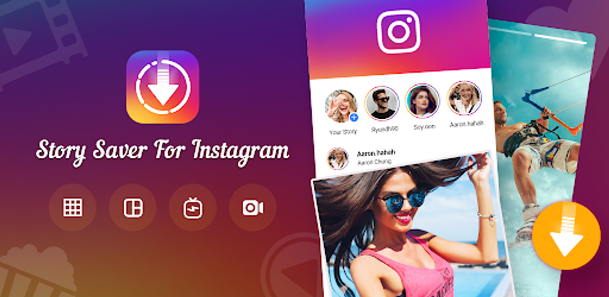 Apps Story Saver for Instagram Video Downloader Instore - Google Play