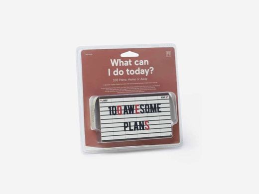 What can I do today? 100 Awesome Plans