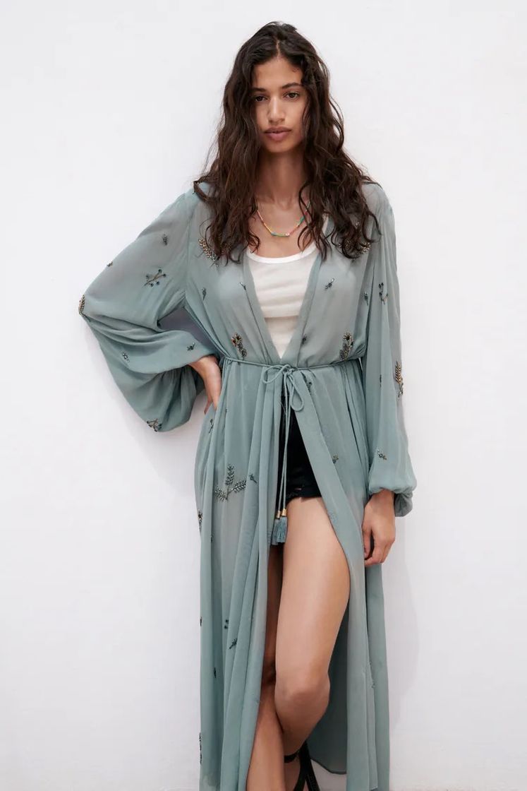 Social KIMONO LARGO LIMITED EDITION - Negro